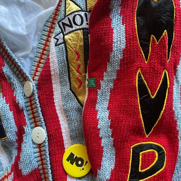 Vintage Absolutely No Jeans Authentic Lined Sweater One Size Fits All Hi… - Picture 4 of 7